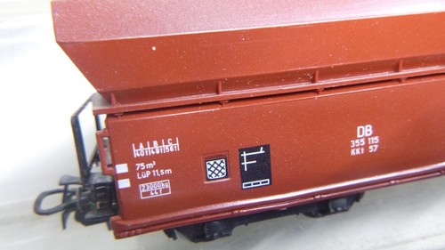 Märklin H0 4 x 4626 Large Capacity Hinged Lid Car, Excellent Condition, Original Packaging -#1654 - Picture 16 of 20