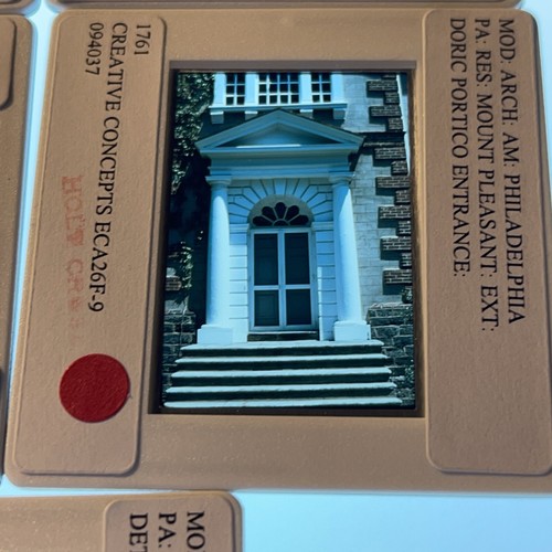 Mount Pleasant Philadelphia Architecture 11 Vintage 35mm Art slides - Picture 8 of 11