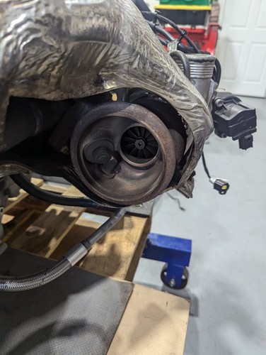 McLaren engine 570s 3.8L V8 M838TE 13k miles **BAD VALVES** - Picture 3 of 5
