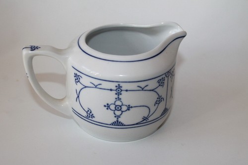 Jäger  Thrg. Strohblume, Indisch blau saks Milchkännchen neuere DDR Marke - Bild 3 von 7