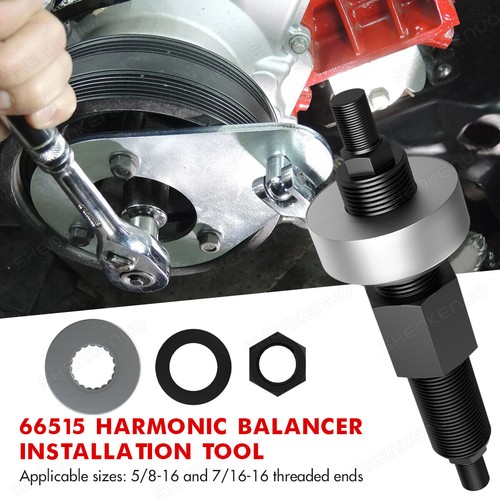 66515 Harmonic Balancer Installation Tool for Chevy 5/8"-16, 7/16"-16 Thread - Picture 2 of 12