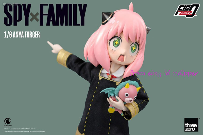 Perfect Threezero 1/6 Spy X Family Anyafoja Action Figure In Stock