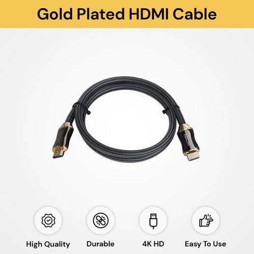 Premium V2.0 HDMI Cable High Speed 2160P 1080P 4K Ultra HD HDMI Cable Cord - Picture 2 of 17