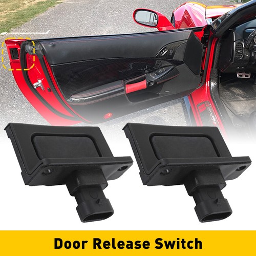 2x Exterior Door Release Switch Pad For 05-13 Chevrolet C6 Corvette 22751230 EAW - Picture 13 of 19