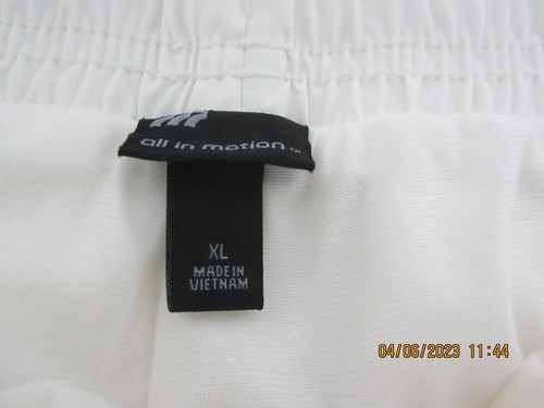 All In Motion Women's Mid Rise Lined Woven Jogger Pants White XL - Picture 7 of 13