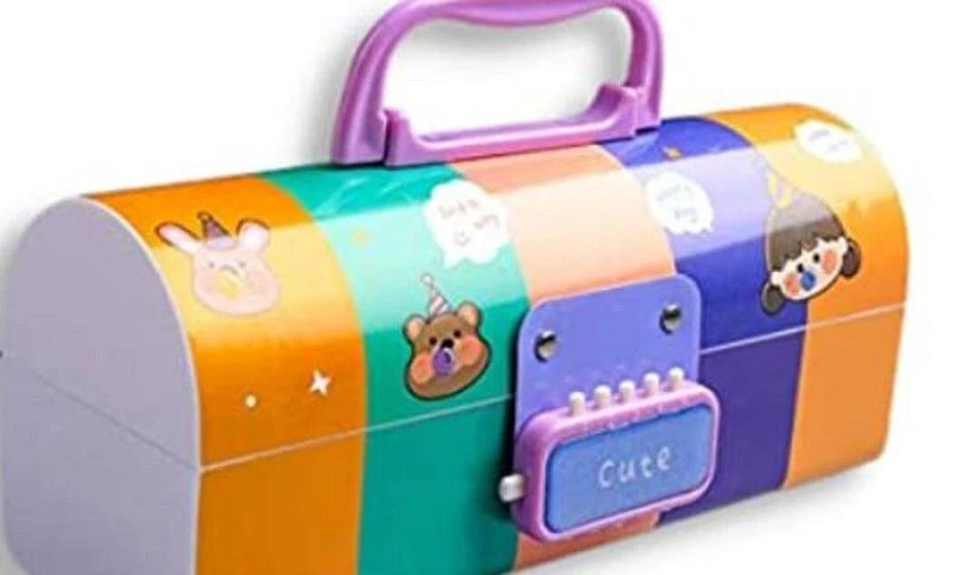 Lockable sale pencil case