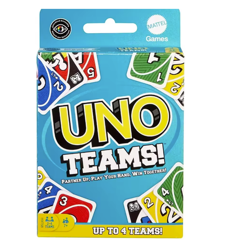 Uno TEAMS! Game Board Games UNO Cards Table Family Party - Picture 6 of 6