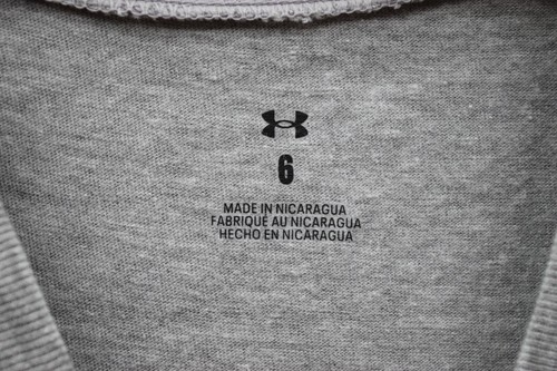 Boys' Under Armour Basketball Division Long Sleeve T-Shirt, Grey, Size 6, New - Picture 7 of 11