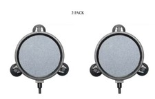 4-Inch 2 pack Aquarium Air Bubble Disk Stone Hydroponics Oxygen Aerator