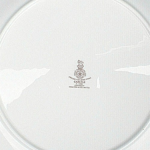 Royal Doulton Carlyle. Cena Plato Diámetro 27cm 27 CM - Picture 3 of 3
