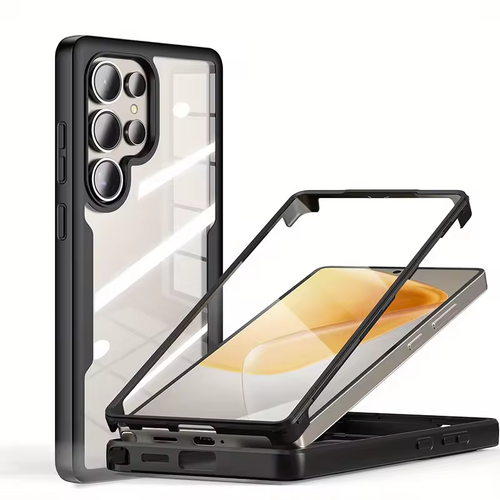 Pour Samsung Galaxy S25 ULTRA Coque Gel avant + Arrière 360 Protection INTEGRALE - Zdjęcie 1 z 5