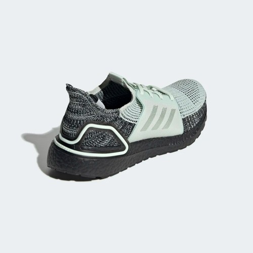 Adidas Ultraboost 19 Talla 8.5 Reino Unido - Verde Plata Ultra Boost Trainers F34075 bof - Imagen 5 de 8