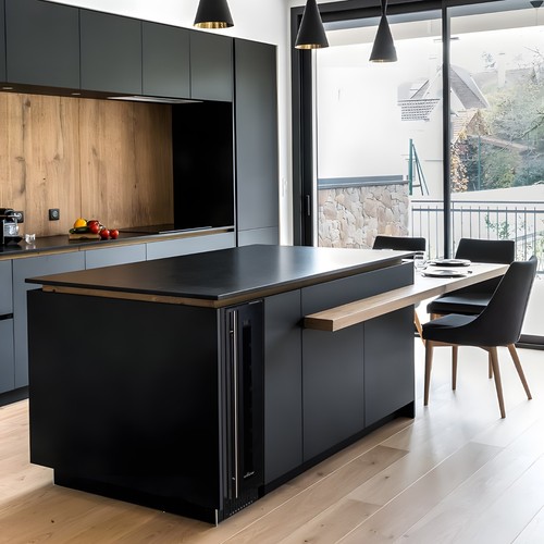 Wine Cooler Undercounter Black 20L For 7 Bottles 4 Star Rated Willow W15WCB - Picture 8 of 11