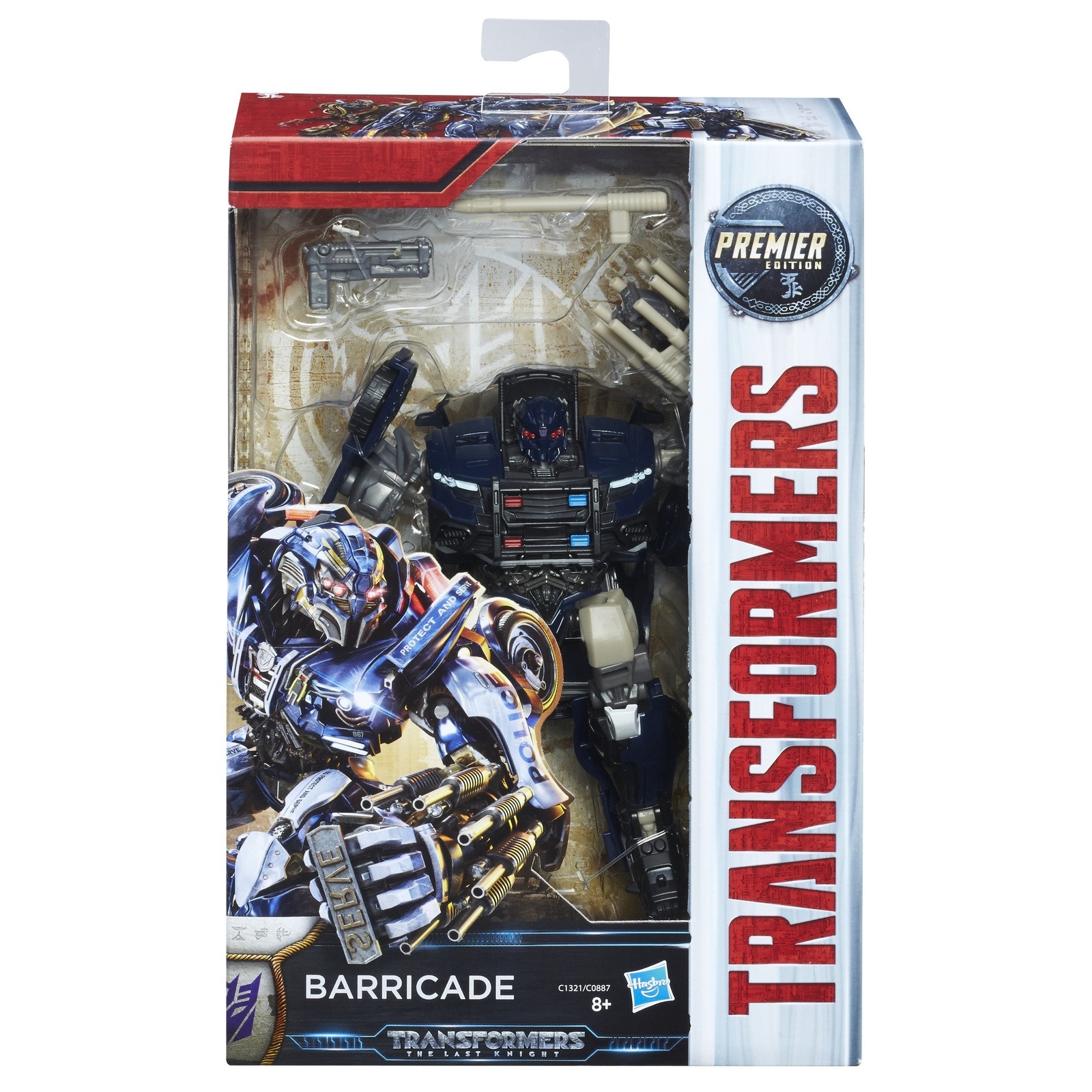 Transformers The Last Knight Premier Edition Deluxe Barricade Figure Transformers The Last Knight Premier Edition Deluxe Barricade Figure