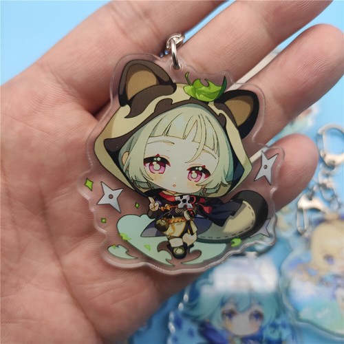 Llavero Acrílico Impacto Genshin Kazuha Ayaka Yoimiya Sayu Rosaria Yanfei Eula - Imagen 16 de 18