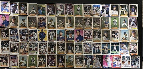 New York Mets Lot 232 MLB Baseball Karten Vintage Vintage und Geschenk
