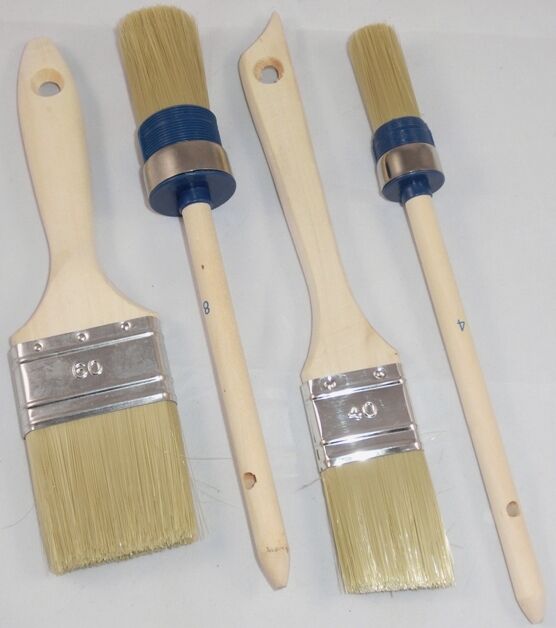 12 X Gr 4 Ringpinsel Rundpinsel Pinsel Malerpinsel Industriepinsel Malerbedarf