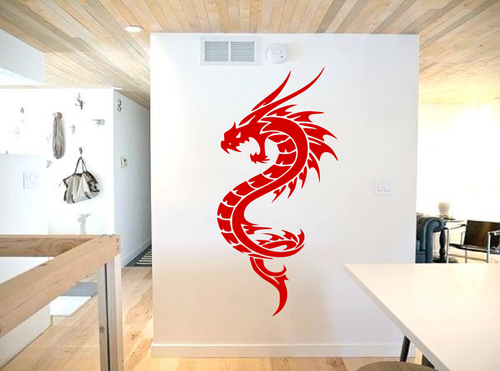 Cool Dragon Wall Art Decal Sticker Transfer A45 - Picture 3 of 11