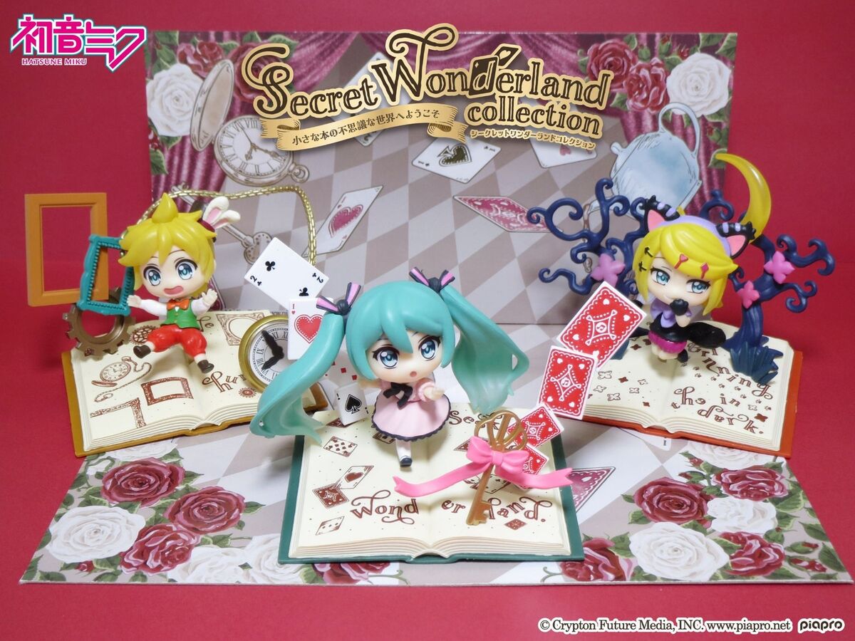 Re-Ment Hatsune Miku Secret Wonderland Collection Figure 6 Re-Ment Hatsune Miku Secret Wonderland Collection Figure 6