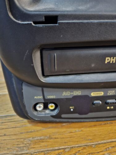 VTG Phillips Magnavox 9” CCA092AT02 Retro CRT TV/VCR Combo VCR DOESN'T WORK - Picture 6 of 13