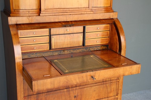 Antique Danish bureau writing DESK Biedermeier inlaid marquetry Empire 1820's - Picture 11 of 12