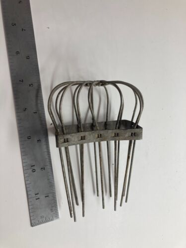 Vintage Metal Wire Gutter Guard Strainer Downspout Cage Trap Filter leaf catch - Picture 2 of 7