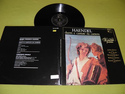 Handel - Duetti E Cantate Da Camera / Nelson / Kuijken (Cello) Harmonia Mundi NM