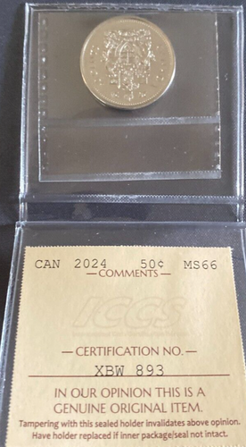 Canada - 50 cents - 2024 - ICCS Certified - MS-66 - Picture 3 of 3