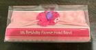 Sweet Little Cupcake Girl Pink Lil' 1st Birthday Party Favor Flower Headband