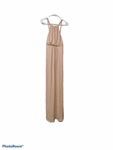 NWOT Show Me Your Mumu Amanda Maxi Dress Dusty Blush Crisp Backless Size S - Bild 4 von 8