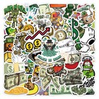 100Pcs Cute Money Wealth Stickers Stickers for Kids Water Bottle Waterproof