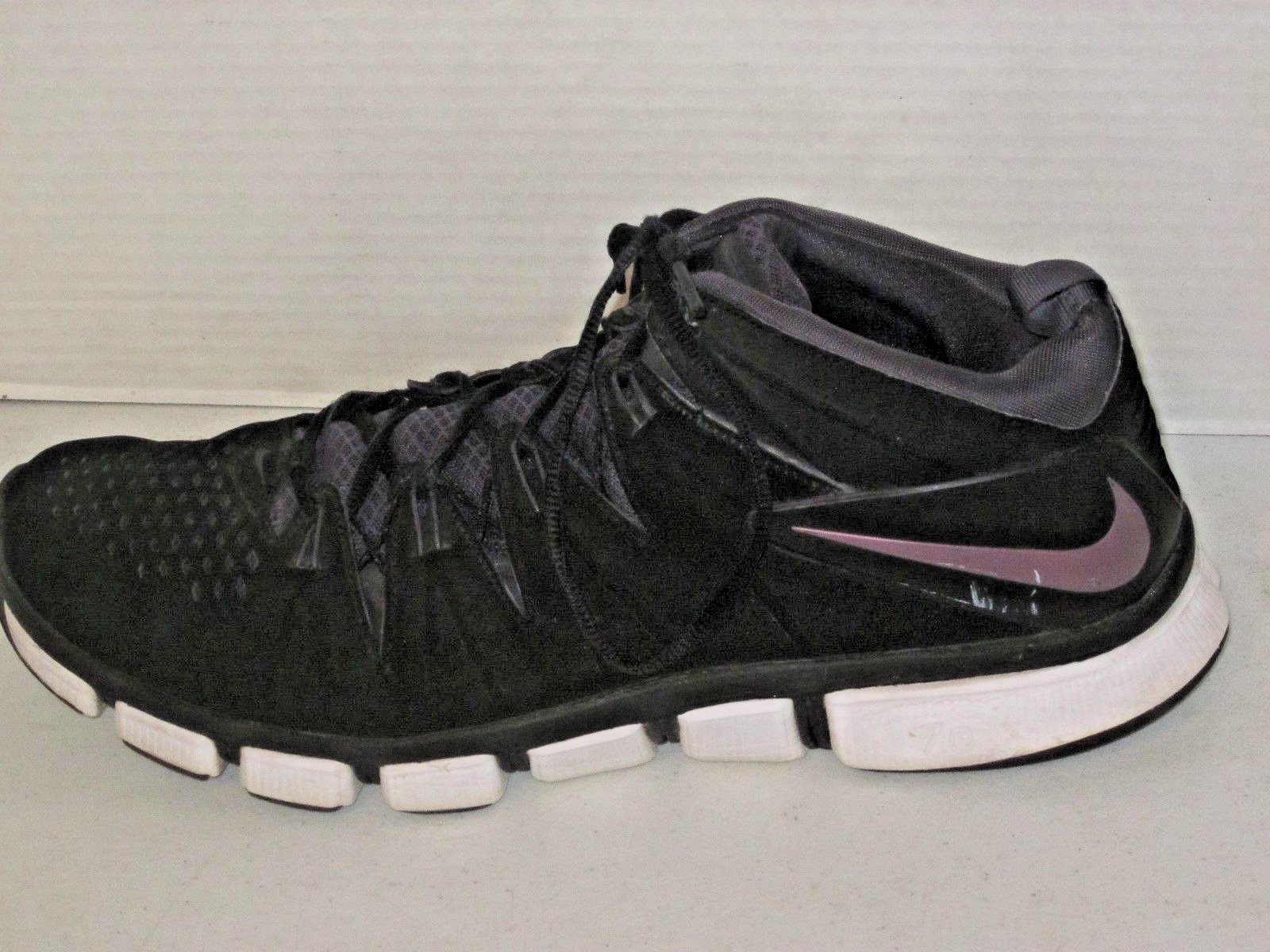 Euc Uomo nike libera formazione dei formatori scarpe 599086-011 dimensioni 18 nero Euc Uomo nike libera formazione dei formatori scarpe 599086-011 dimensioni 18 nero