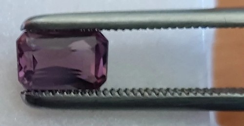 IGI Certified 1.07 carat Rare Natural Purplish Pink Faceted Spinel Square Cut - Picture 10 of 10