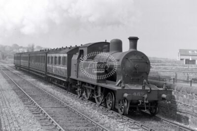 FOTO CIE (Coras Compair Eorann) Dampflok C2 4-4-2T 457 Dun Laoghaire 1951