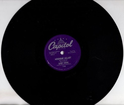 Harry Owens & Royal Hawaiians - Song Of The Sunset / Menehune Lullaby 10" 78 - Foto 15 di 24