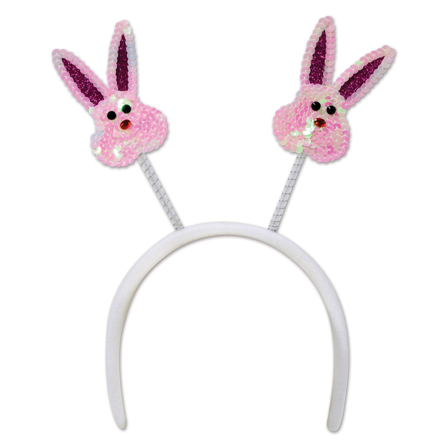 Beistle Sequined Bunny Boppers - Party Supply Decoration for Easter