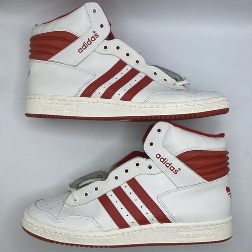 NOS Vintage Adidas Original Pro Conference Hi Top Tennis Shoes Sneakers 80s Rare - Picture 8 of 13
