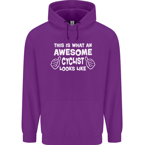 Sudadera con capucha This Is What An Awesome Cyclista para hombre 80% algodón - Imagen 72 de 112
