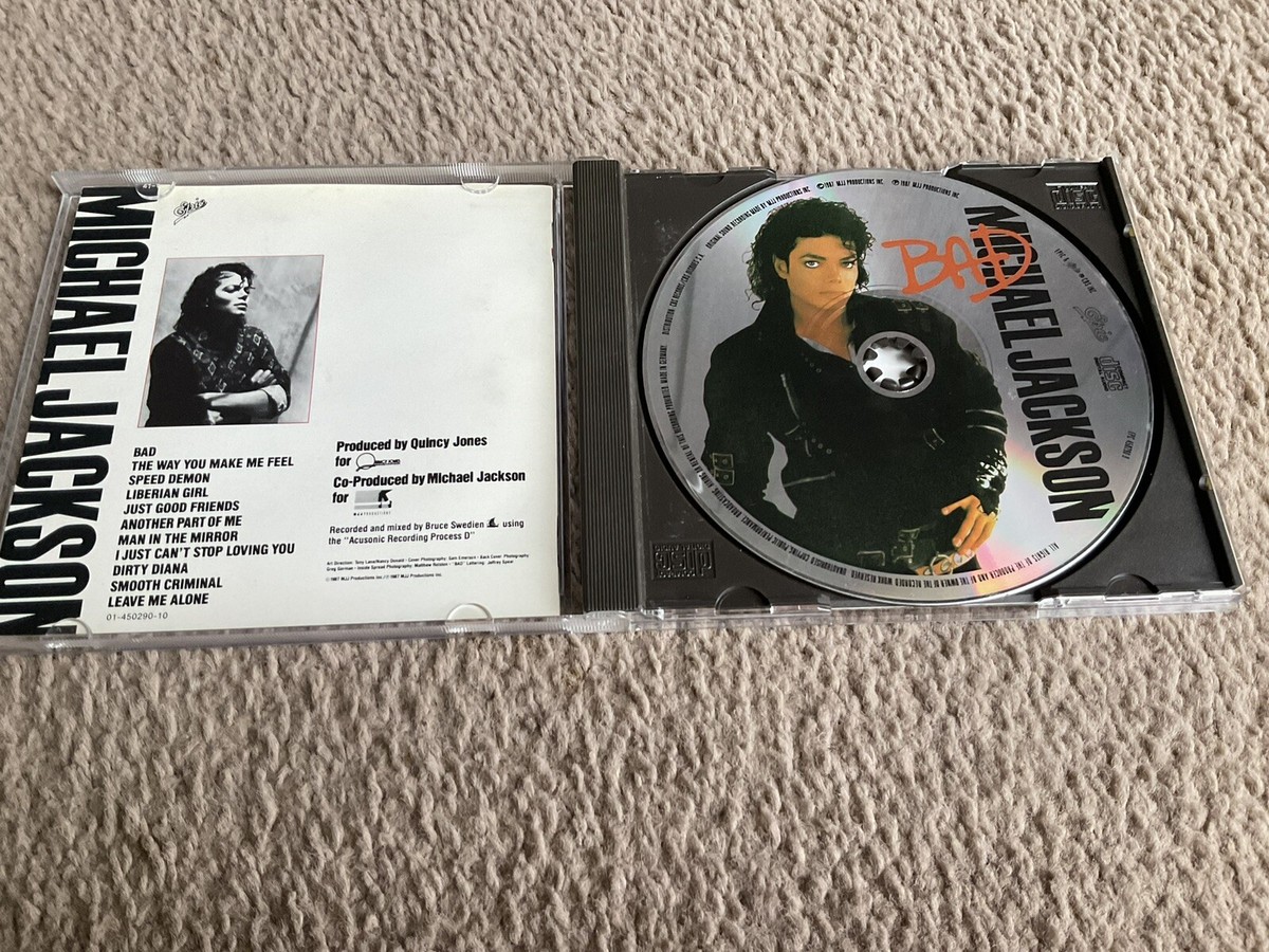 CDセット JACKSON MICHAEL label CDセット　「BAD」picture JACKSON MICHAEL 「BAD」picture Bad Amazon.com: label 洋楽