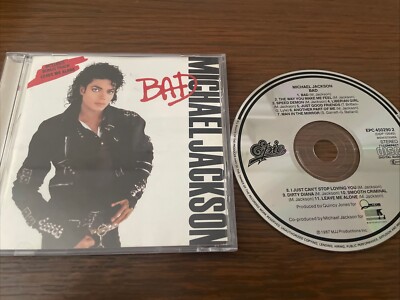 MICHAEL JACKSON BAD BONUS TRACK VINTAGE CD 1987