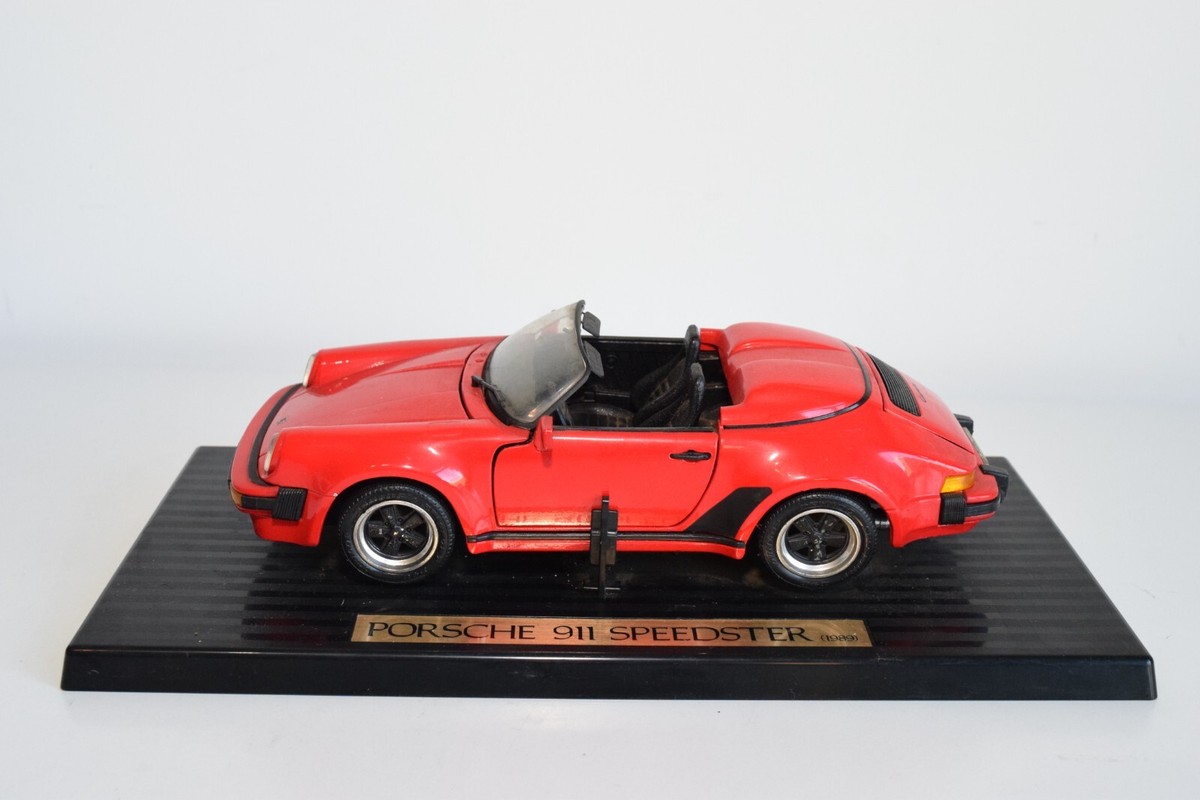 【当時物】1/18 マイスト ポルシェ 911 スピードスター 1989 赤 希少 当時物 1/18 マイスト ポルシェ 911 スピードスター 1989 赤