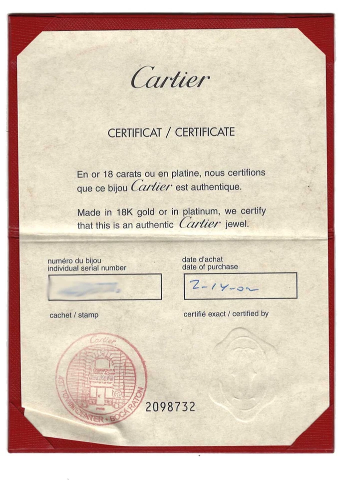 Anillo tanque Cartier oro 18K amatista talla 50 con certificado Foto 4 de 4