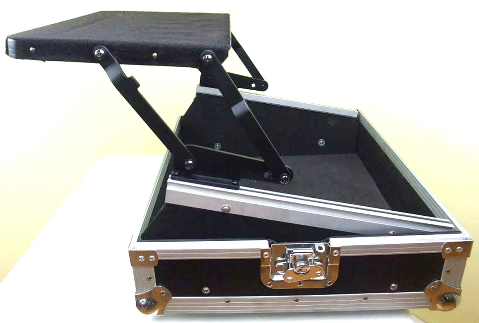 SKB AV 8 - 8 HE Aufklappbare 19" Ablage schwarz - Laptopablage Notebookablage  - Bild 3 von 4