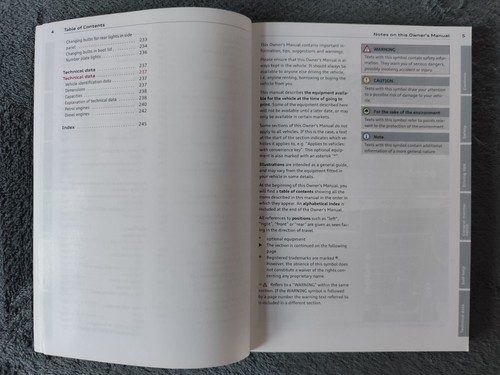 GENUINE AUDI A4 SALOON HANDBOOK OWNERS MANUAL WALLET 2007-2011 PACK C-611 - Picture 3 of 4