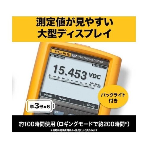 FLUKE 287 Electronic Logging Digital Multimeter Accurate High Performance New JP - Picture 4 of 8