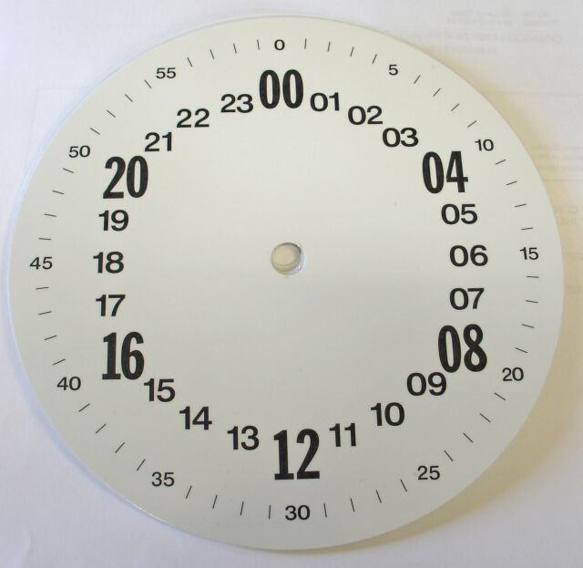 New Metal Military Clock Dial - Choose from 2 Sizes (DM-24)
