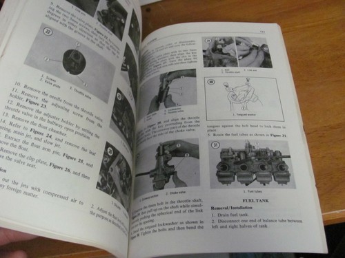 Clymer Publications Honda Service & Repair Manual 350-550cc Fours 1972-1976 - Bild 8 von 9