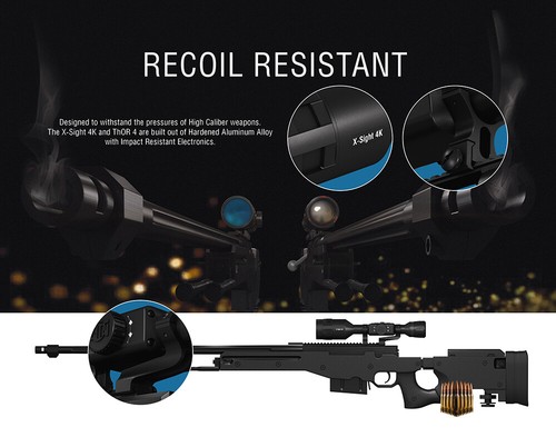 Refurbished ATN X-Sight 4K Pro 3-14x Smart Day/Night Rifle Scope - Picture 7 of 12