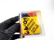 Tectran 14025 PP-1 Style Parking Brake Knob Yellow