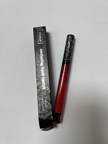 Rossetto Kat Von D KVD Everlasting Liquid Matte 0,22 oz OUTLAW KVD rosso mattone nuovo con scatola